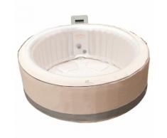 Piscina idromassaggio gonfiabile rotonda da esterno 6 posti diametro 204 cm 2017