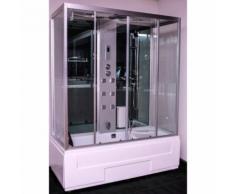 Box combinato doccia e vasca idromassaggio con Bagno Turco 170x80 Atena