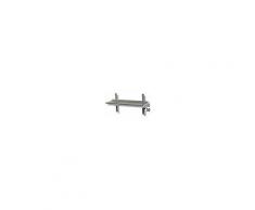 Chefline Mensola Forata In Acciaio Inox Profondità 30 cm - Mensola Forata In Acciaio Inox L 80 P 30