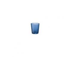 Bormioli Bicchiere Castore Acqua Deep Blue Botanic, 6 Pezzi
