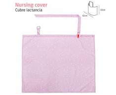 Cambrass 38038 Be Origami Coperta Allattamento, Rosa, 82 x 65 cm