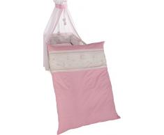 Roba 1492 V153 Glücksengel Letto per Bambini, Set 4 Pezzi, Rosa