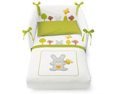 Pali 0687BOSCO08 Bosco Set Letto Sfilabile, Verde
