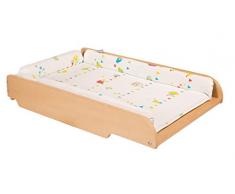 Roba 26010 F150 Matrimonio nella Foresta Fasciatoio con Piano Fasciatoio in Legno, Multicolore