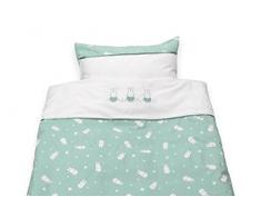 Briljant baby dbo100 X 135nijn03r biancheria da letto Copripiumino e Federa, Verde