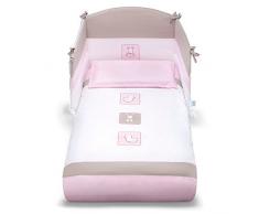 Pali 06871551143 Tommy Set Letto Sfilabile, Rosa