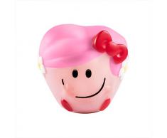 Pabobo - Lampada da notte per bambini Lumilove Little Miss Hug