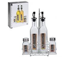 Oliera Set 4 Pz. Vetro