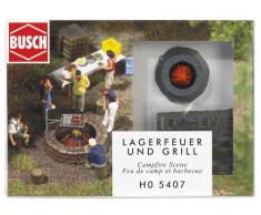 Busch 5407 - Modellismo ferroviario, Fuoco da campo e barbecue