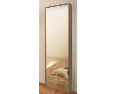 Design Twist Scarpiera Con Anta A Specchio Narciso Grigia