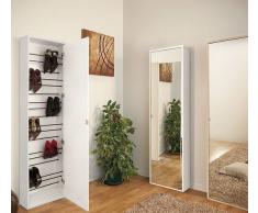 Flow Fusion Design Scarpiera Nilo10 Anta A Specchio Quercia