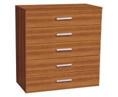 Design Twist Cassettiera Luna Noce