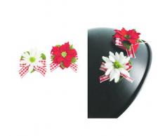 Villa D'Este Magneti Stella Di Natale (Set 6 Pezzi)