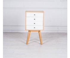 Flow Fusion Design Cassettiera Con 4 Cassetti Het030