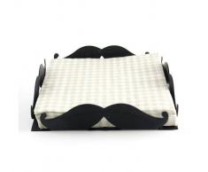 Vinyluse Portatovaglioli In Vinile Mustache
