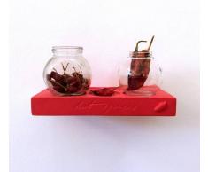 Flow Fusion Design Mensola Porta Spezie Hot Spices