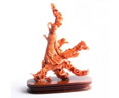 Scultura in Corallo raffigurante la dea Quan-In