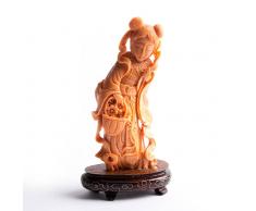 Scultura Quan-In in Corallo