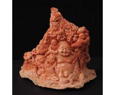 Scultura di Budda in Corallo Rosato (SOTTRATTA DAL NS NEGOZIO)