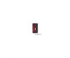 Stufa A Pellet Palazzetti Ecofire Martina Idro Lux 13 Kw Rosso