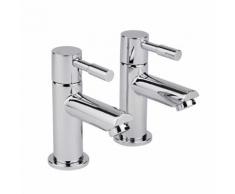 Rubinetteria Lavabo Moderna in Ottone Cromato