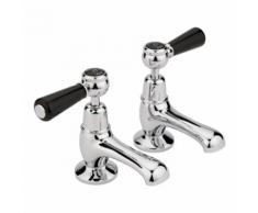 Rubinetti Lavabo Tradizionali Ottone con Cromato - Topaz
