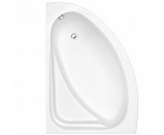 Vasca da Bagno 150x102cm in Acrilico Versione Angolare Sinistra con Pannello