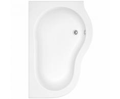 Vasca da Bagno Angolare Destra in Acrilico 150x100cm con Pannello