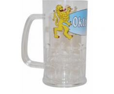 Boccale di birra dell'Oktoberfest di plastica