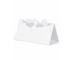10 Segnaposto con farfalle