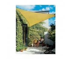 Vela ombreggiante triangolare Ecrù 3,6x3,6x3.6 m