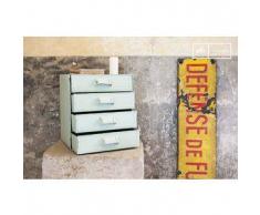 Cassettiera Delray in stile vintage