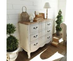 Cassettiera NEW VINTAGE WHITE 110x45xh.90cm