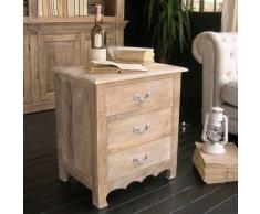 Comodino COUNTRY NATURAL 55x40xh.60cm