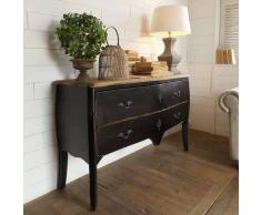 Cassettone VINTAGE BLACK 145x50xh.88cm