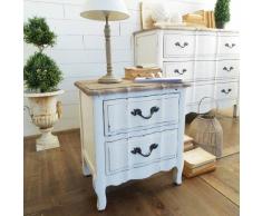 Comodino NEW VINTAGE WHITE 50x36xh.55cm