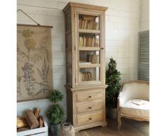 Mobile vetrina NATURAL 65x38xh.210cm