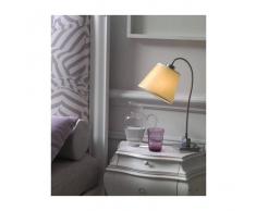 Illuminando Abat-jour il-soft e27 53w paralume pergamena metallo lampada lettura moderna