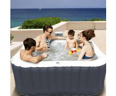 Mspa Piscina Idromassaggio Gonfiabile Da Esterno 4 Posti