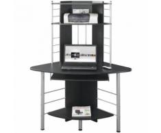 Scrivania per Computer Angolare, Nero Techly ICA-TB 1010BK