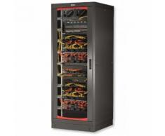 Armadio Server Rack 19" 600x1000 27 Unita' Nero serie Lite Intellinet I-CASE SVR-27LTBL