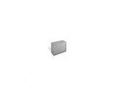 STEELBOX Armadio a serrandina 100x45x87 con top
