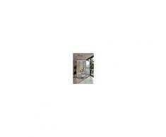 TECNOSTYL Parete divisoria doppia cm 184x179 trasparente