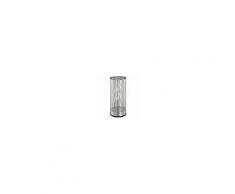 DURABLE Portaombrelli cilindrico in metallo argento met