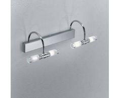 linea light Faretti Fotis Bagno 4x33W + Kit fissaggio - Cromo