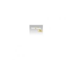 PuntoItalia Lampada Da Bagno Applique Oro Orientabile Vetro Satinato 2xg9 28w Incluse Ap/pu1483