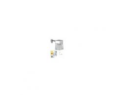 PuntoItalia Lampada Da Bagno Applique A Forma Di Cubo Cromato 1xg9 28w Inclusa Ap/pu1465