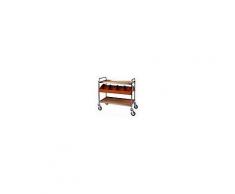 Carrello di servizio Forcar Cassetta portaposata a 8 scomparti. Dimensioni prodotto L105XP57XH97 Modello CA1181