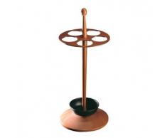 VALSECCHI HOME portaombrelli CADDY (Ciliegio - Legno massello di faggio)