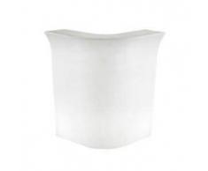 SLIDE bancone luminoso JUMBO CORNER (Bianco - Polietilene)